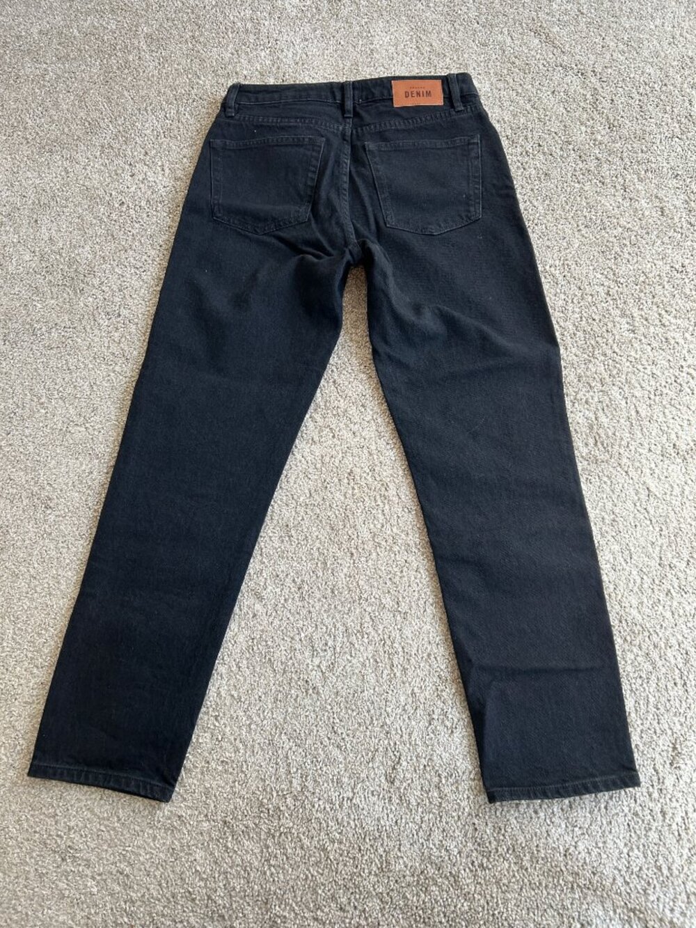 NWT Sézane Brut Sexy Black Denim - Picture 2 of 6